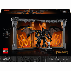 Конструктори LEGO - Конструктор LEGO Icons Володар перснів: Балроґ. Книжковий куточок (10367) Конструктори LEGO - Конструктор LEGO Icons Володар перснів: Балроґ. Книжковий куточок (10367)
