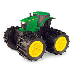 Строительная техника - Машинка Tomy John Deere Monster treads Трактор с большими колесами (46645)