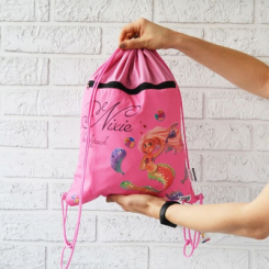 Рюкзаки та сумки - Рюкзак-сумка для одягу та взуття 4Profi "Nixie" 43х33 Рожевий 46136 (000003486)