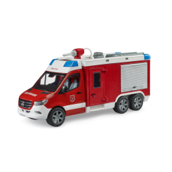 Транспорт і спецтехніка - Автомодель Bruder Пожежний автомобіль MB Sprinter (02680)