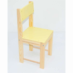 Дитячі меблі - Дитячий стільчик Ігруша №28 Жовтий (22659)