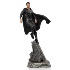 Фігурки персонажів - Ігрова фігурка DC comics Superman black suit art scale 1/10 (DCCJLE41321-10)