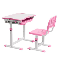 Детская мебель - Растущая детская парта со стульчиком Cubby Sorpresa 670 x 470 x 545-762 мм Pink (1183529881)