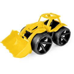 Машинки для малышей - Бульдозер Wader Maximus желтый (64530)