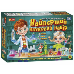 Наукові ігри, фокуси та досліди - ​Набір для дослідів Ranok Creative Найперший науковий набір (10138045У)