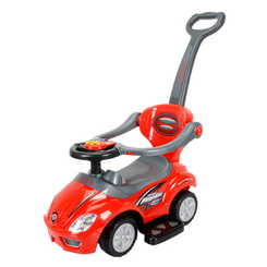 Дитячий транспорт - Толокар OCIE Magic Car з ручкою 3 в 1 червоний (2003134)