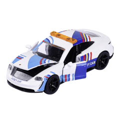 Транспорт і спецтехніка - Автомодель Majorette Делюкс Порше біла з червоним та синім (8502101001/5) Транспорт і спецтехніка - Автомодель Majorette Делюкс Порше біла з червоним та синім (8502101001/5)