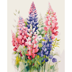 Товари для малювання - Картина за номерами Art Craft Кольорові люпини 40х50 см (13079-AC) Товари для малювання - Картина за номерами Art Craft Кольорові люпини 40х50 см (13079-AC)