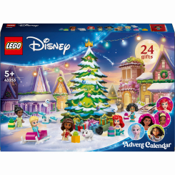 Конструкторы LEGO - Конструктор LEGO Disney Princess Рождественский адвент-календарь 2024 (43253)