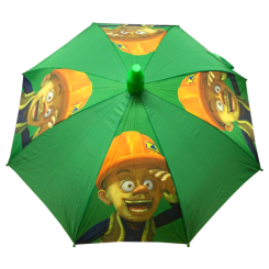 Парасольки і дощовики - Дитяча парасолька COLOR-IT SY-18 тростина 75 см Будівельник (35529)