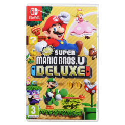 Товары для геймеров - Игра консольная Nintendo Switch New Super Mario Bros U deluxe (45496423780)