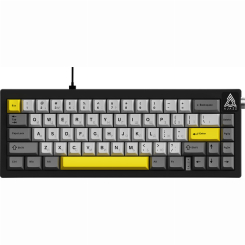 Клавиатура и мыши - Клавиатура Ajazz AK650 Moon Yellow Switch Black USB-C (AK650-MY-GWY)