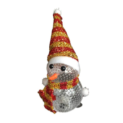 Аксесуари для свят - Фігурка сніговик LED ABC, що світиться, жовто-червоний (5660b307)