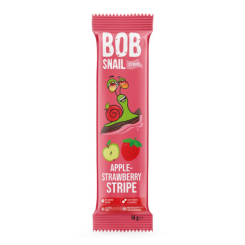 Сладости - Натуральные конфеты Bob Snail Яблоко-клубника (4820206080721)