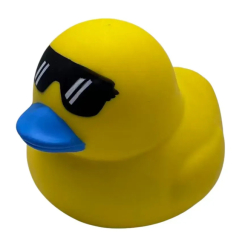 Антистрес іграшки - Іграшка-антистрес Monster Gum Крутий заміс I'm Ducky XL жовта (AS25004)