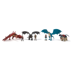 Фигурки персонажей - Набор фигурок Dragons Как приручить дракона Финальная битва (SM66671/6074243)