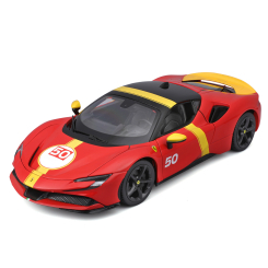 Автомодели - Автомодель Bburago Race & Play Ferrari SF90 Stradale Assetto Fiorano (18-16021)