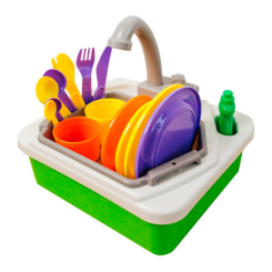 Дитячі кухні та побутова техніка - Ігровий набір Keenway Play Home Моя кухонна мийка (K21685)