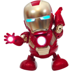 Фигурки персонажей - Интерактивная игрушка SUNROZ Dance Super Hero Iron Man (4475)