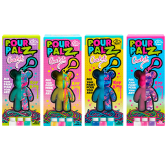 Набори для творчості - Набір для творчості ToyMonster Pour Palz Флюїд Арт Брелок Ведмедик S4 В'язані дива в асортименті (FC-G0002)