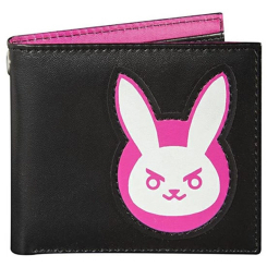Пенали та гаманці - Гаманець Jinx Overwatch D.Va bi fold graphic wallet N/A Black (JINX-7939)