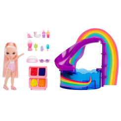 Куклы - Игровой набор Rainbow High Littles Радужный праздник в бассейне (522249)
