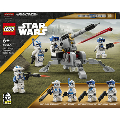 Конструктори LEGO - Конструктор LEGO Star Wars Бойовий загін бійців-клонів 501-го легіону (75345)