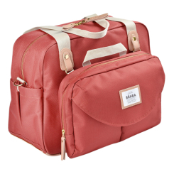 Товари для догляду - Сумка для мам Beaba Geneva теракотова (940248)