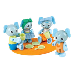 Фігурки тварин - Ігровий набір Hape Сім'я слоників (E3527)