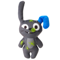 Мягкие животные - Мягкая игрушка Bad Habit Rabbit Snotty Cotton 19 см (BHR17/1)