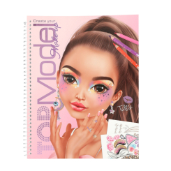 Товары для рисования - Книжка для раскрашивания Top Model Мейкап (0413144)
