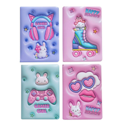 Канцтовари - ​Блокнот Malevaro 3D Кролик в асортименті (763265ML)