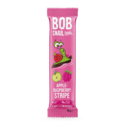 Солодощі - Натуральні цукерки Bob Snail Яблуко-малина (4820206080738)