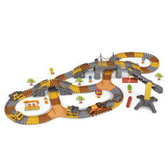 Автотреки - Ігровий набір Otamanko Автотрек Дивовижні пригоди Будівельний майданчик 281 деталь (532.02.63)