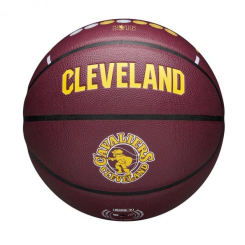 Спортивные активные игры - Мяч баскетбольный Wilson NBA TEAM CITY COLLECTOR BSKT CLE CAVAL size 7 WZ4003906XB7