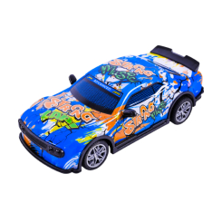 Радиоуправляемые модели - Автомодель Країна Іграшок Graffiti на радиоуправлении голубая (998-1B/1)