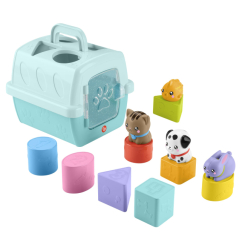 Развивающие игрушки - Сортер Fisher-Price Переноска с животными (HTW93)