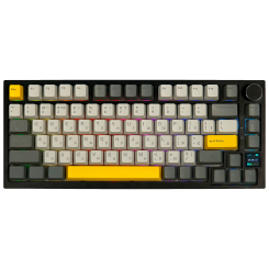 Клавіатура і миші - Клавіатура Epomaker Pro 75% Gift Switch Hot-Swap LCD Screen RGB Black UA (AK820-PRO-B-G)