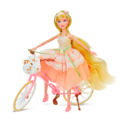 Ляльки - Лялька Kids Hits  Emily Romantic з велосипедом (KH23/022)