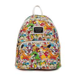 Рюкзаки и сумки - Рюкзак Loungefly Nickelodeon Nick Rewind gang AOP mini (NICBK0023) Рюкзаки и сумки - Рюкзак Loungefly Nickelodeon Nick Rewind gang AOP mini (NICBK0023)