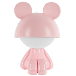 Ночники, проекторы - Светильник Kite Cute mouse розовый (K25-316-2-2)