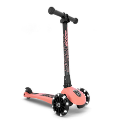 Самокати - Самокат Scoot & Ride Highwaykick-3 Персик колеса світяться (SR-160630-PEACH)