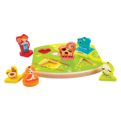 Пазли - Пазли Hape Ферма зі звуковим ефектом (E1614)