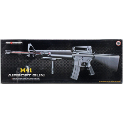 Стрелковое оружие - Автомат с пульками и лазерным прицелом MIC (М41) (221645)