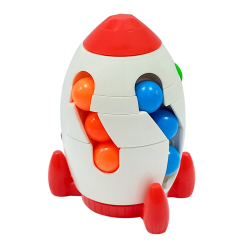 Головоломки - Головоломка Shantou Jinxing Rocket puzzle Rubik's cube белая (1689-4/3)