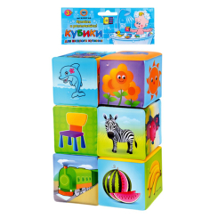 Іграшки для ванни - Кубики для купання METR+ (0257KUB)