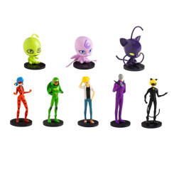 Фигурки персонажей - Набор фигурок-топеров Miraculous Леди Баг (MLB2070_B)