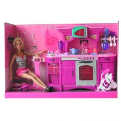 Мебель и домики - Игровой набор Ванная комната Barbie (Л9483)