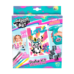 Набори для творчості - Набір для творчості Canal Toys DIY Airbrush art з постерами (AIR015)