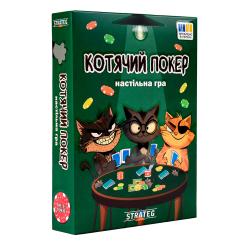 Настольные игры - Настольная игра Strateg Кошачий покер (30940)